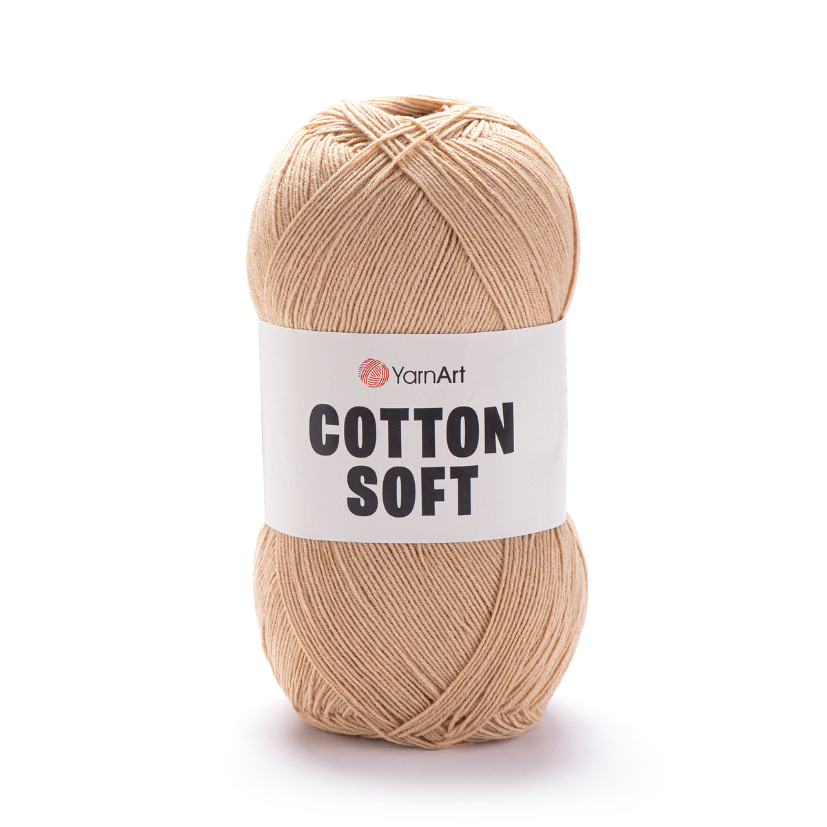 YarnArt Cotton Soft 07 Kafijas ar pienu – plāna kokvilnas un akrila dzija