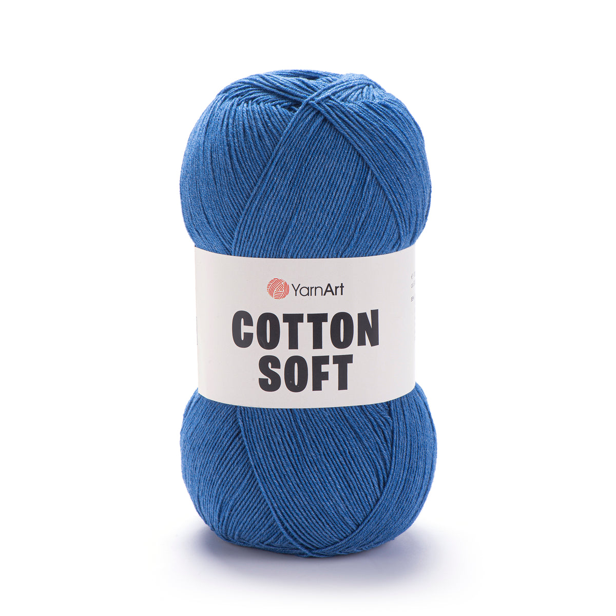 YarnArt Cotton Soft 17 Indigo – plāna kokvilnas un akrila dzija