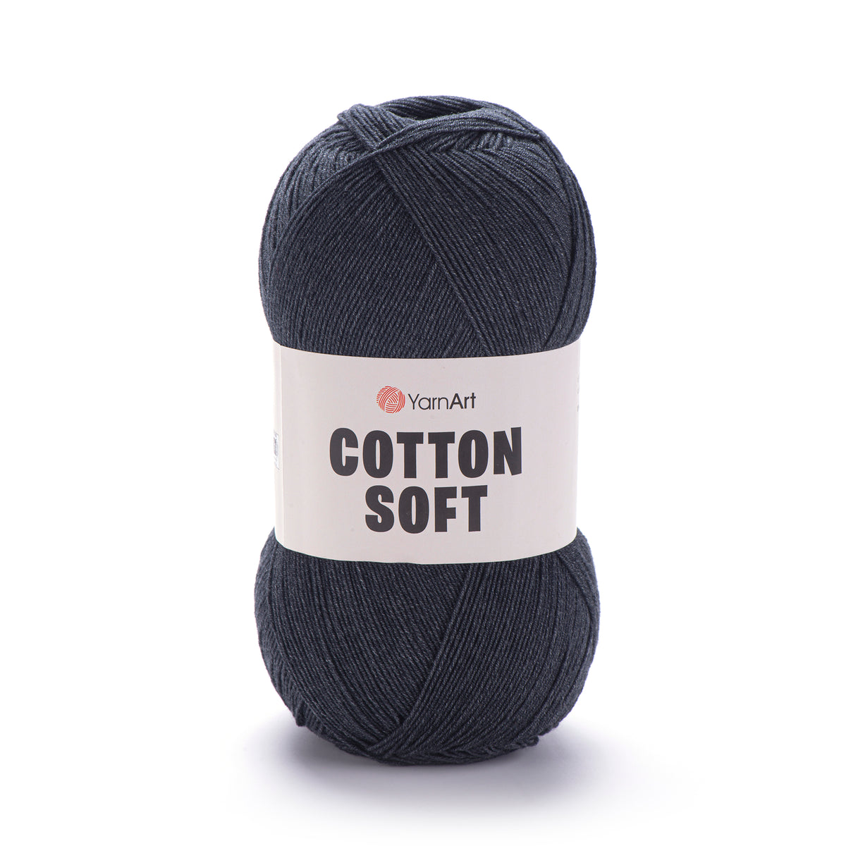 YarnArt Cotton Soft 28 Ļoti tumši zila – plāna kokvilnas un akrila dzija