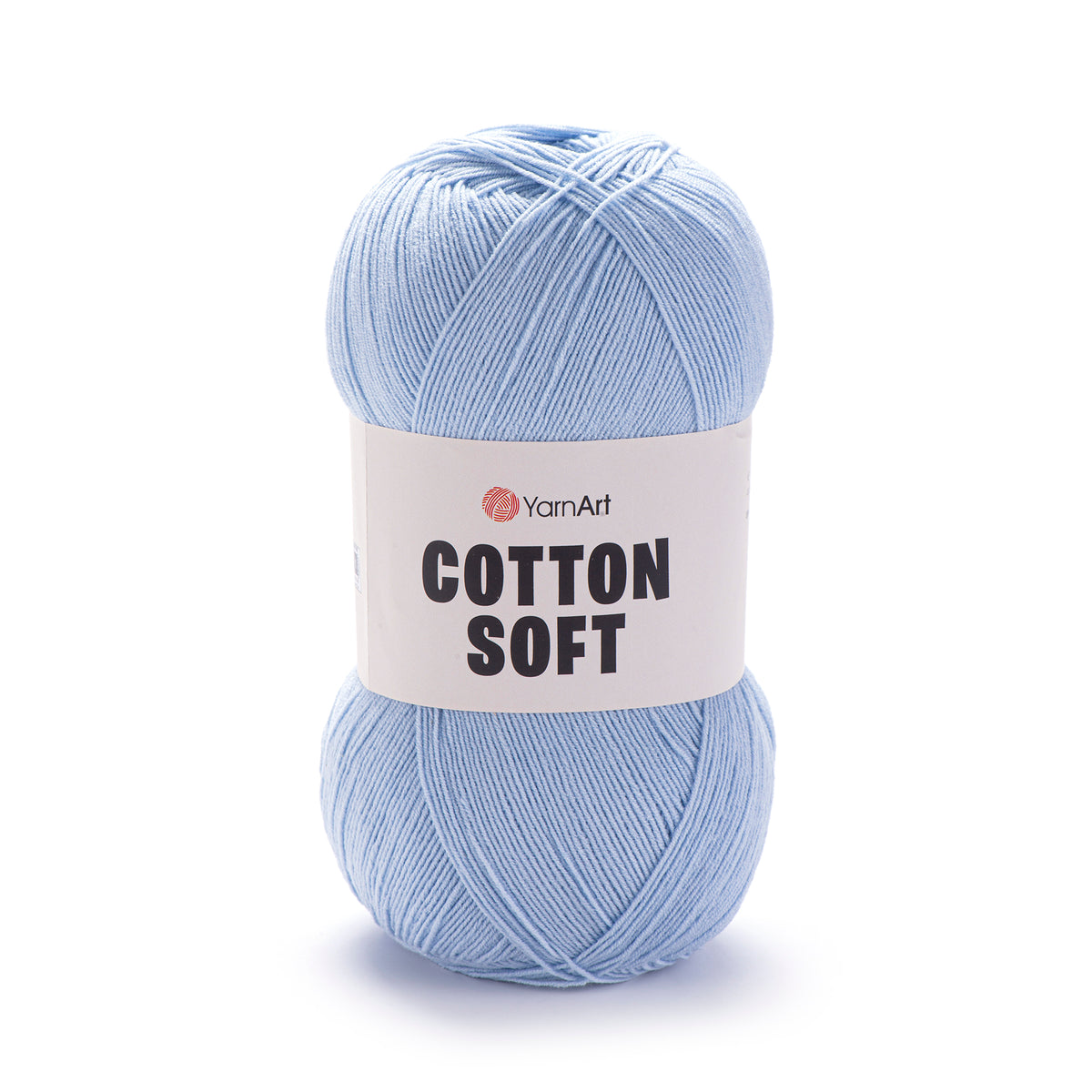 YarnArt Cotton Soft 75 Zilgani violeta – plāna kokvilnas un akrila dzija