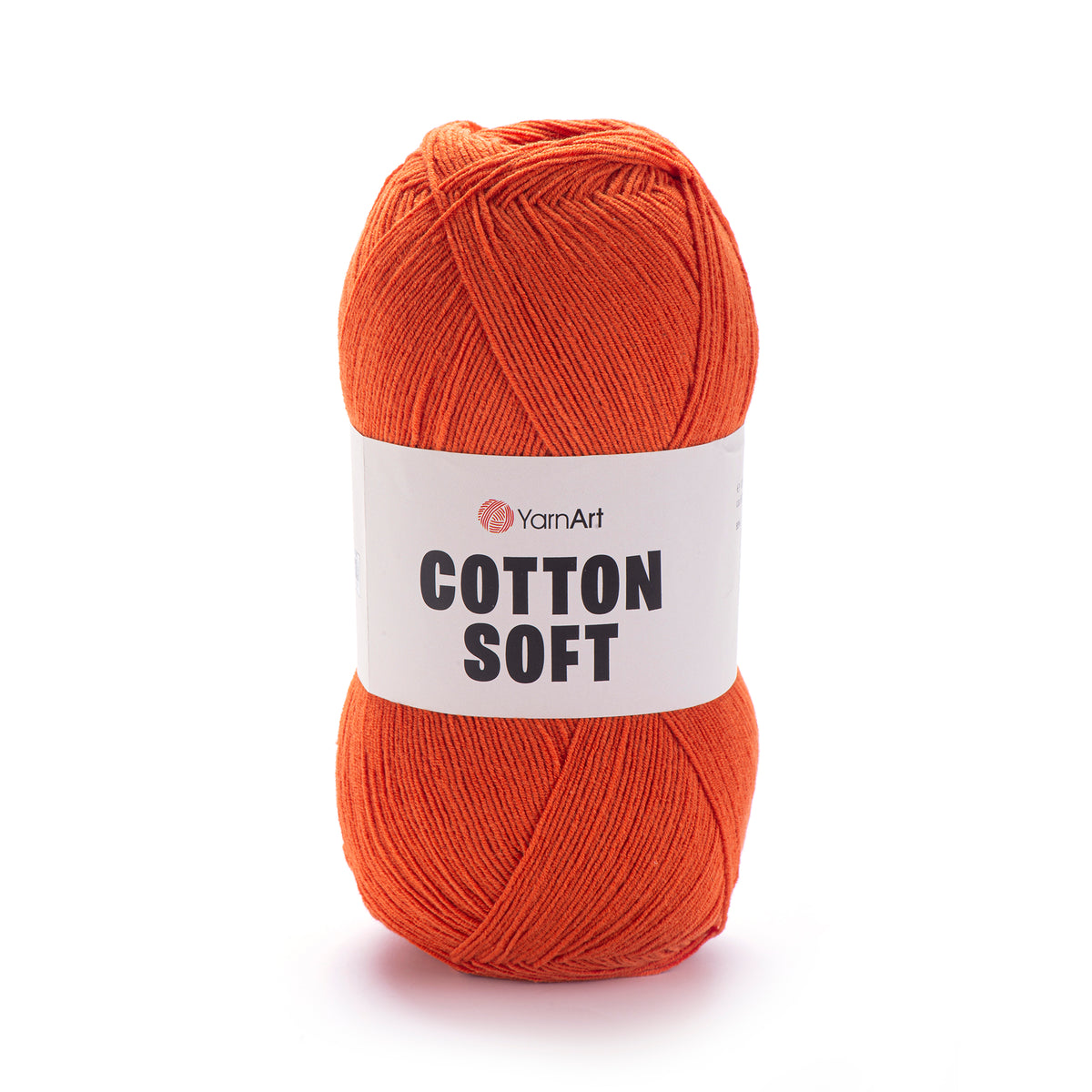 YarnArt Cotton Soft 85 Ķieģeļu – plāna kokvilnas un akrila dzija