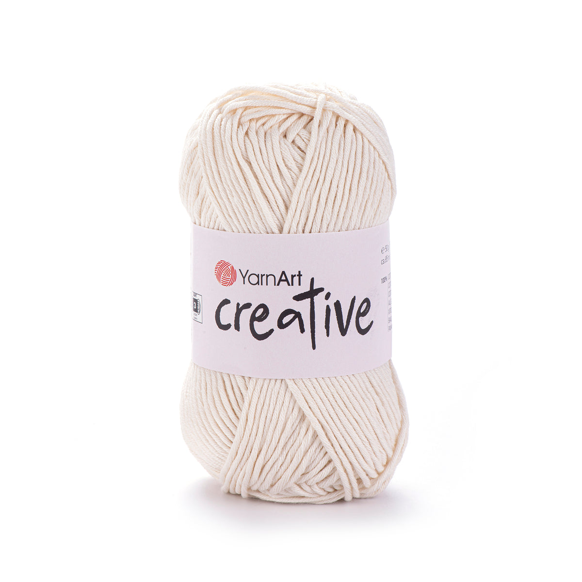 YarnArt Creative 222 Каменный – матовая хлопковая пряжа