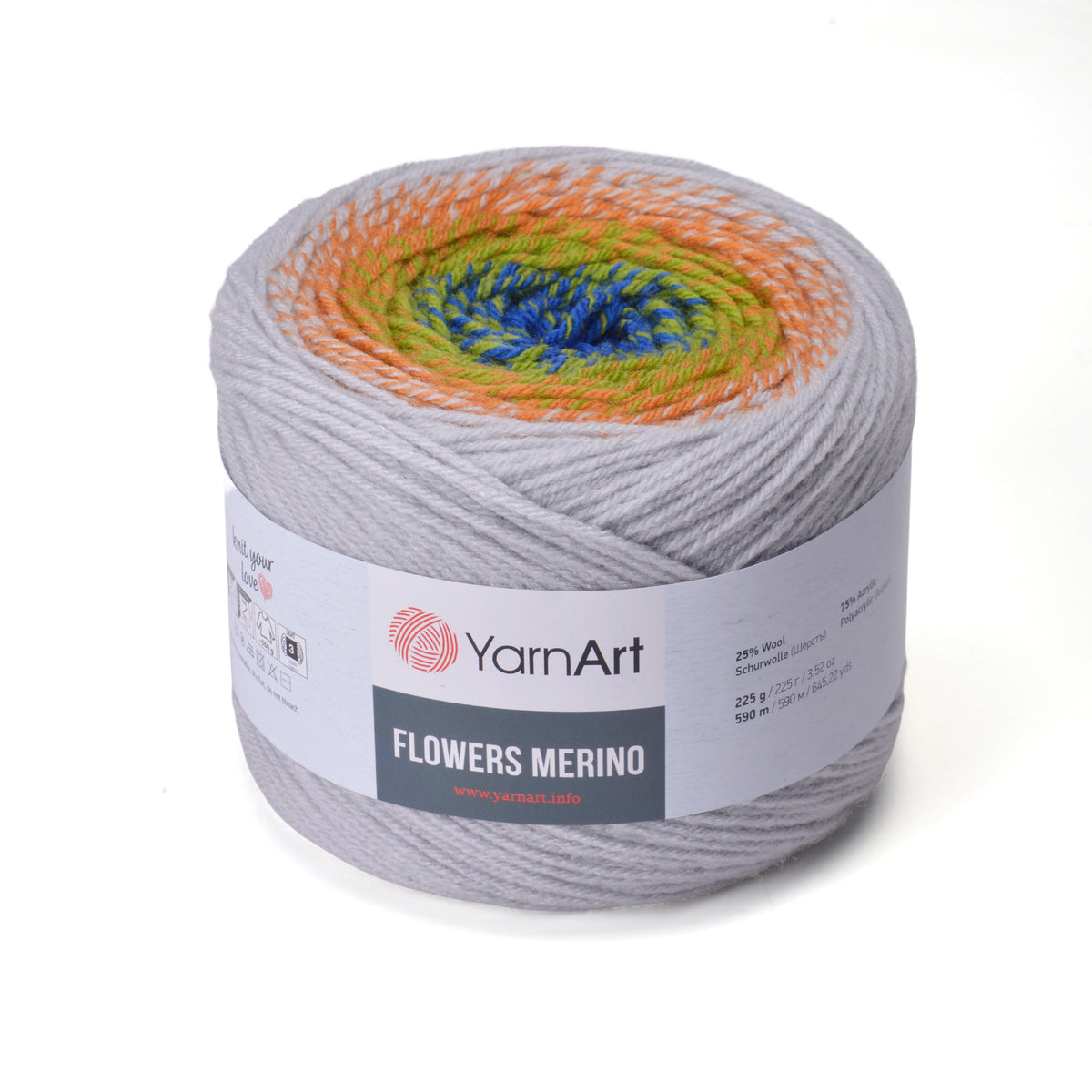 YarnArt Flowers Merino