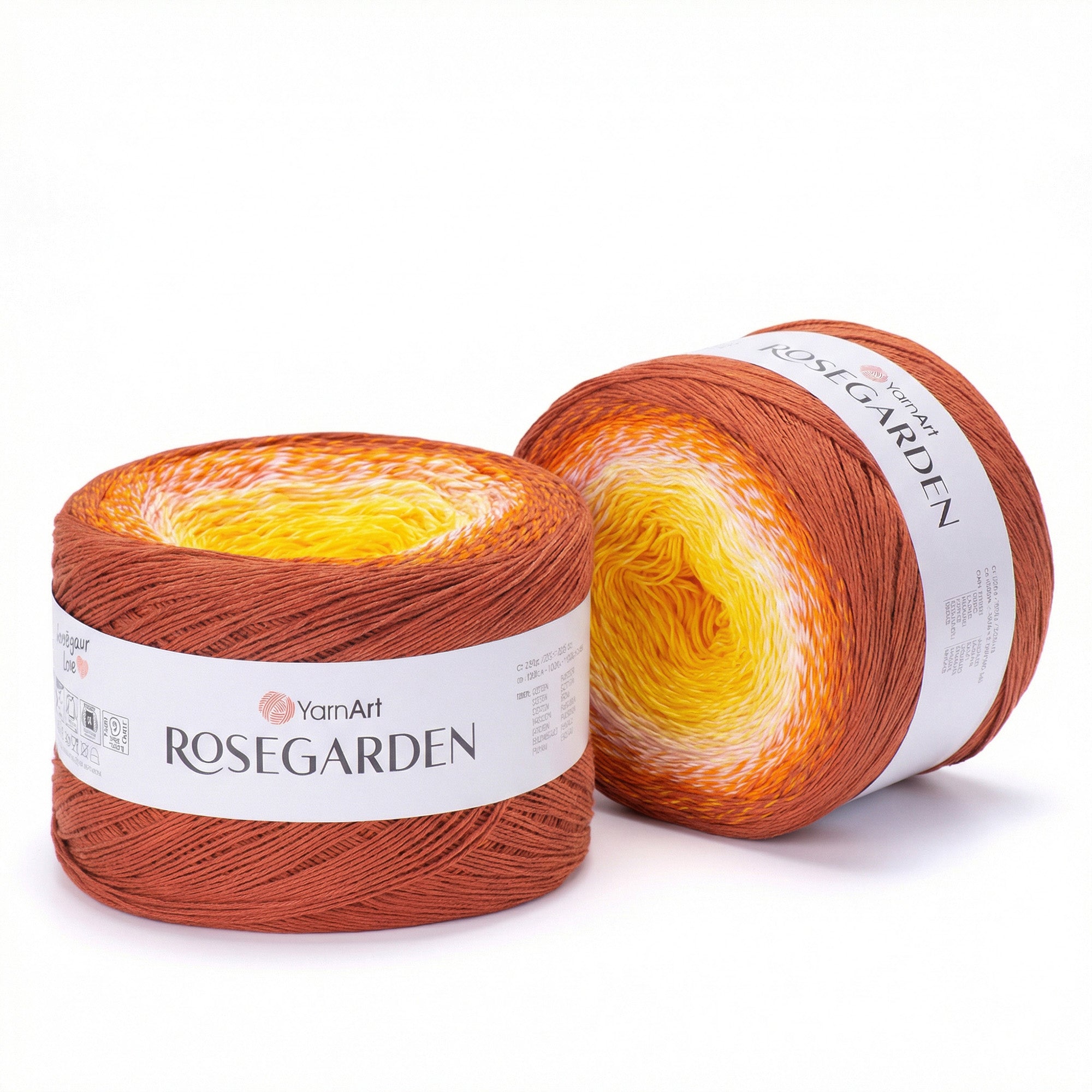 YarnArt Rosegarden – 100% Cotton Gradient Cake Yarn | VILRITA