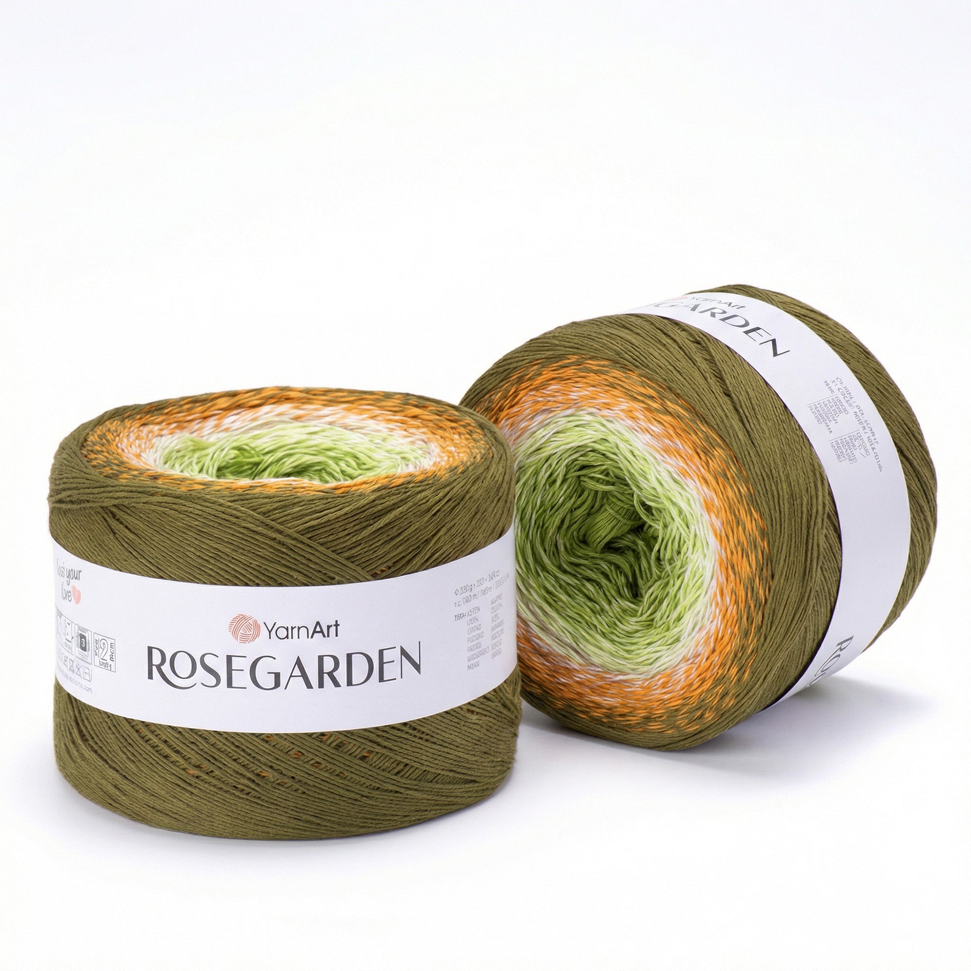 YarnArt Rosegarden – 100% Cotton Gradient Cake | VILRITA