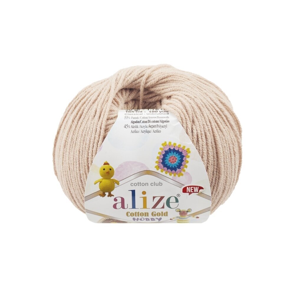 Alize Cotton Gold Hobby 67 Dramblio kaulo – medvilnės ir akrilo siūlai