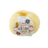 Alize Cotton Gold Hobby 187 Šviesiai geltona – medvilnės ir akrilo siūlai