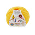 Alize Cotton Gold Hobby 216 Geltona – medvilnės ir akrilo siūlai