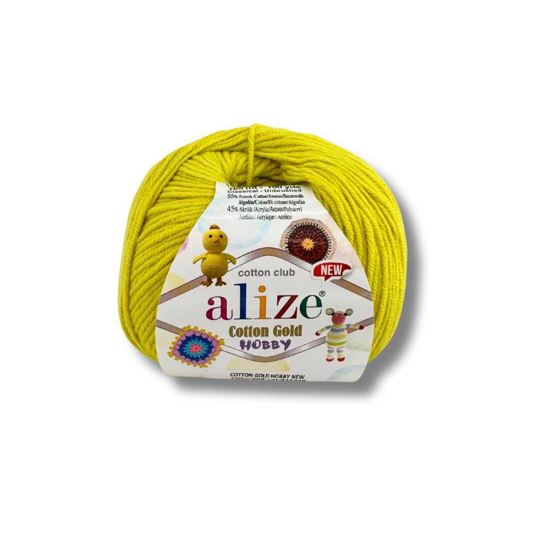 Alize Cotton Gold Hobby 668 – medvilnės ir akrilo siūlai