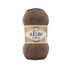 Alize Diva 688 Milky Brown Melange – silky microfibre summer yarn