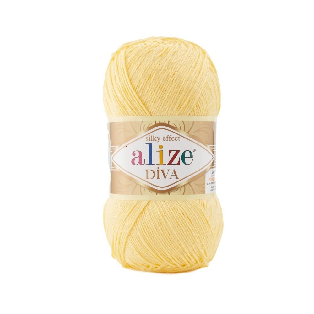 Alize Diva 187 Apricot – silky microfibre summer yarn