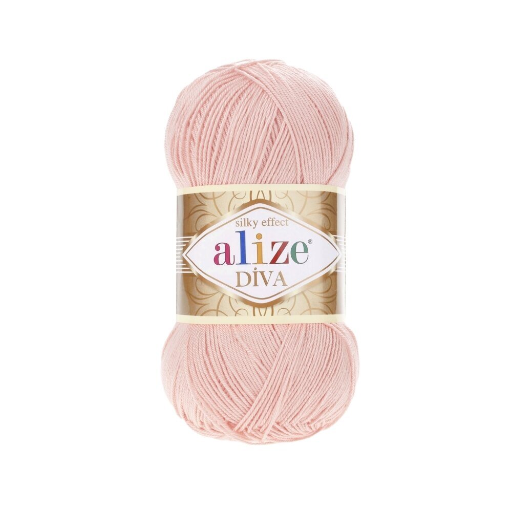 Alize Diva 143 Powder – silky microfibre summer yarn