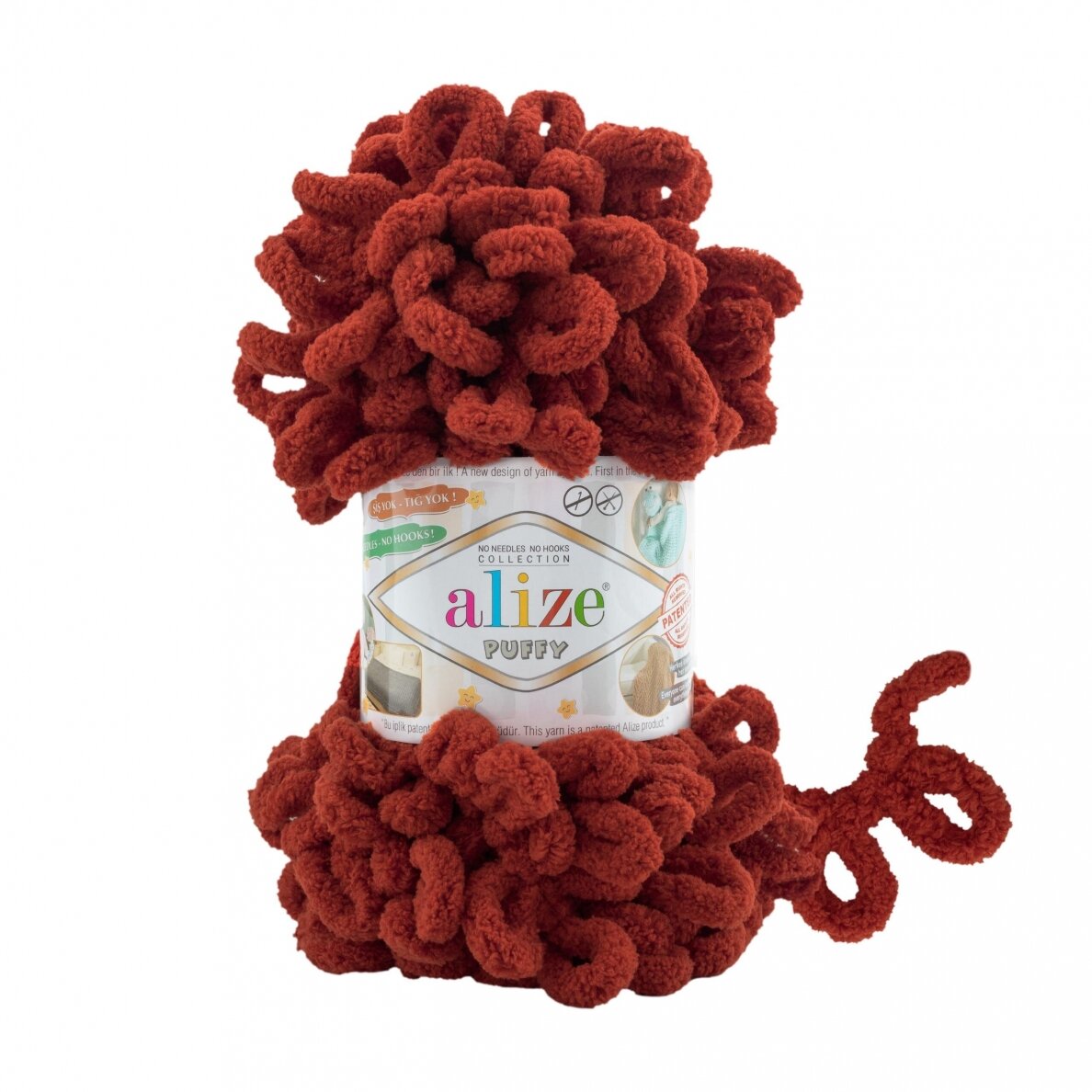 Alize Puffy 641 Burgunder – loopgarn