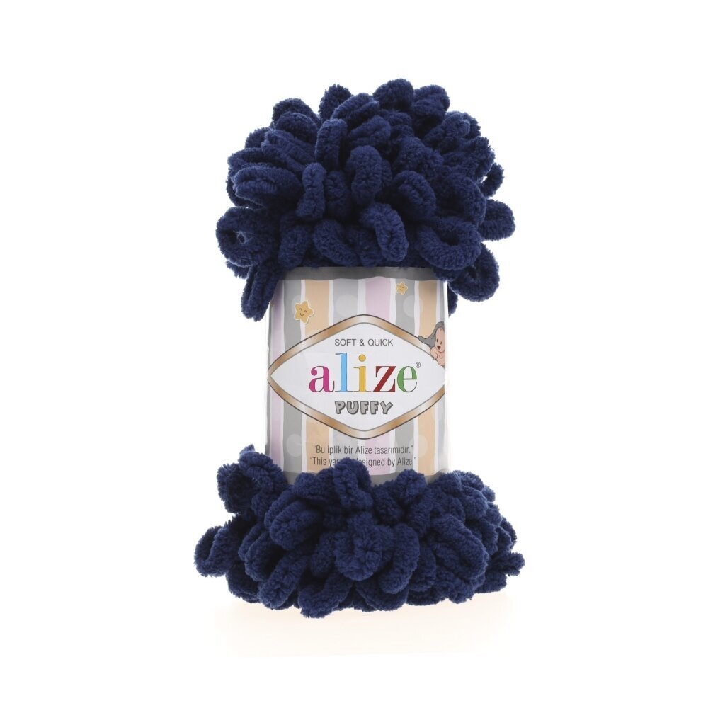 Alize Puffy 58 Marinblå – loopgarn