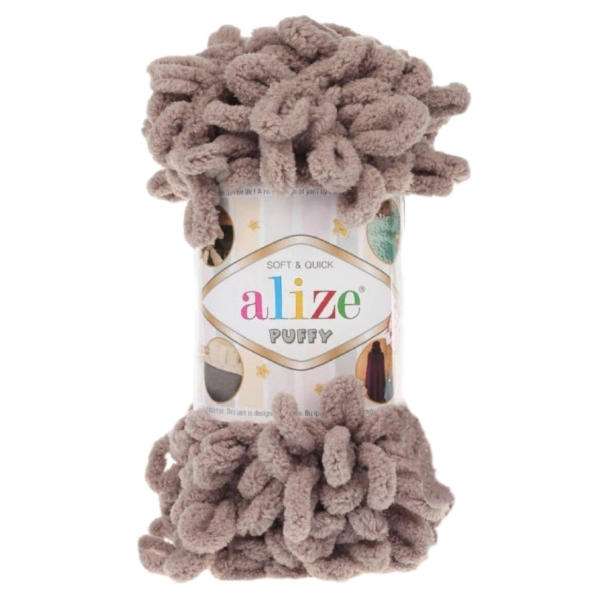 Alize Puffy 747 Mink – loopgarn