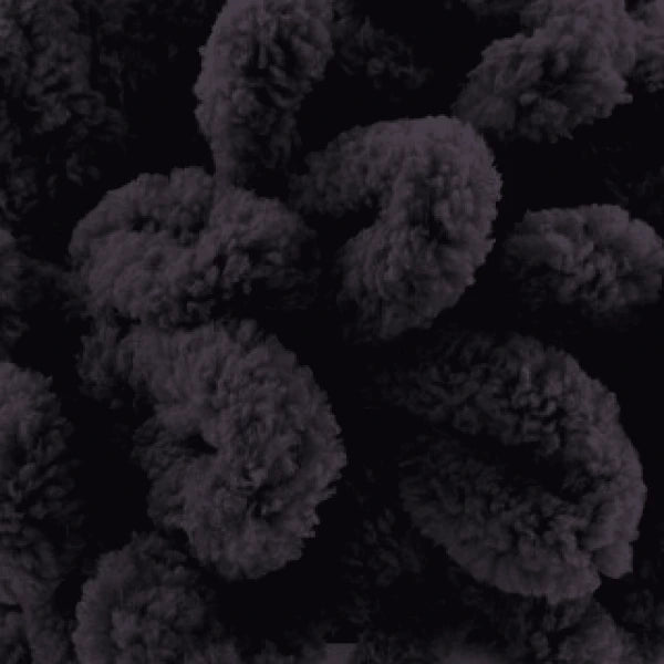 Alize Puffy 1060 Black – loop yarn
