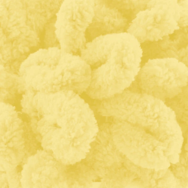 Alize Puffy 216 Light Yellow – loop yarn