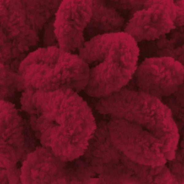 Alize Puffy 987 Dark Burgundy – loop yarn