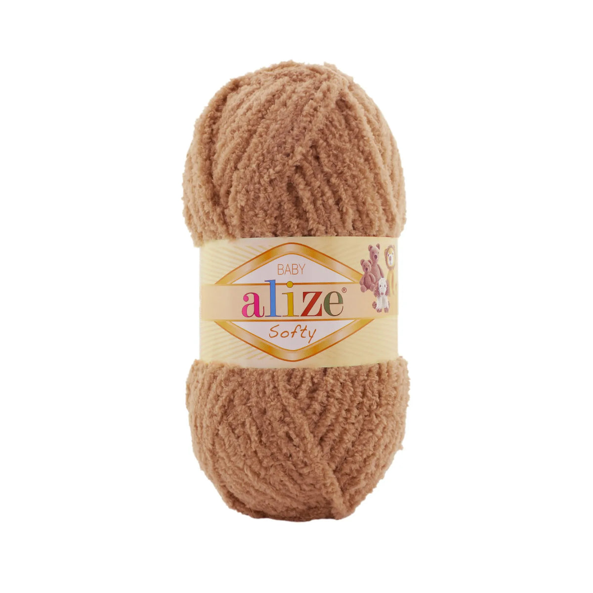 Alize Softy Baby 992 Terrakotta – mjukt babygarn i plysch