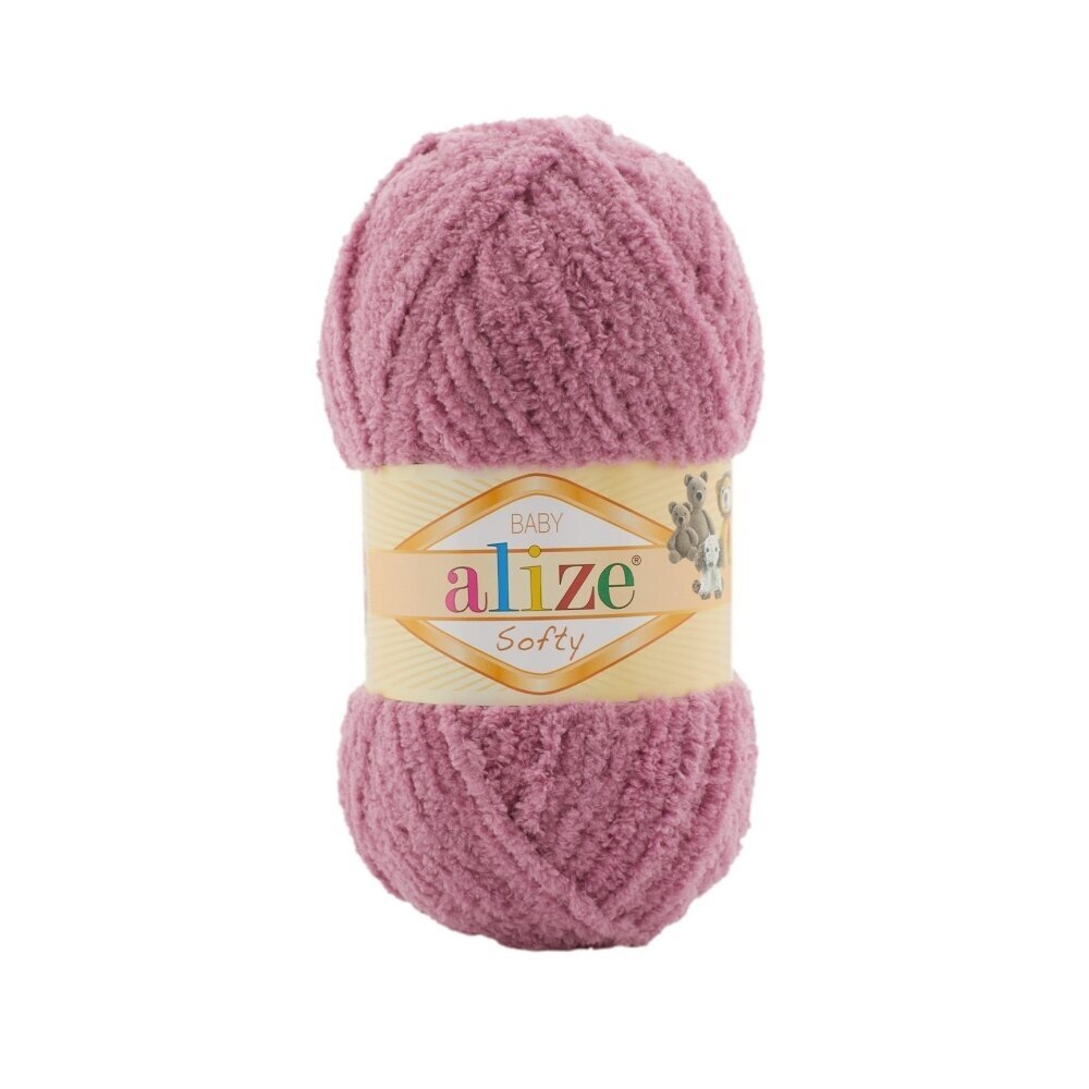 Alize Softy Baby 28 Rosé – mjukt babygarn i plysch