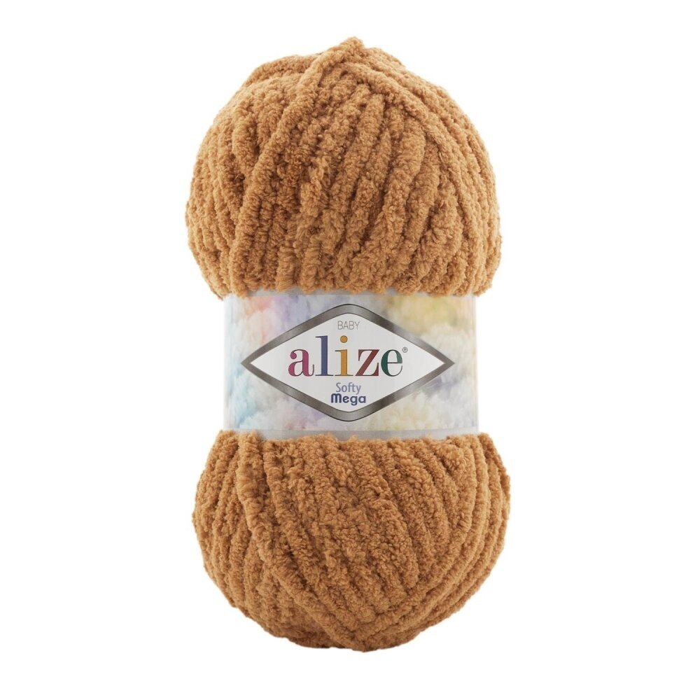 Alize Softy Mega 179 Karamell – grovt pälsgarn
