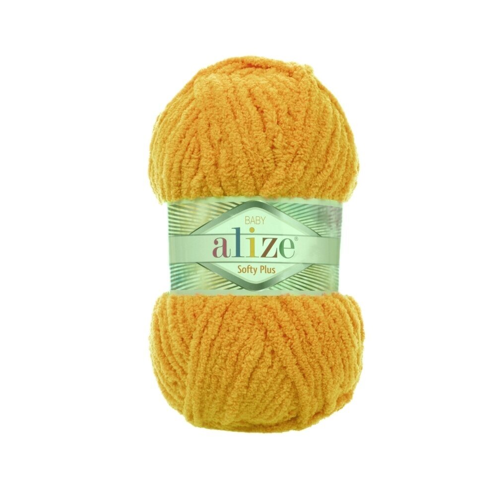 Alize Softy Plus 02 Dzintara – bieza pūkaina dzija