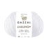 Gazzal Darling 551 White – viscose summer yarn