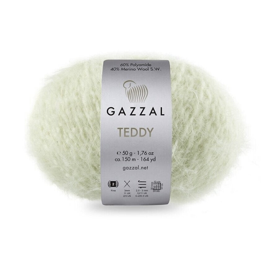 Gazzal Teddy 2 Cream (6554)