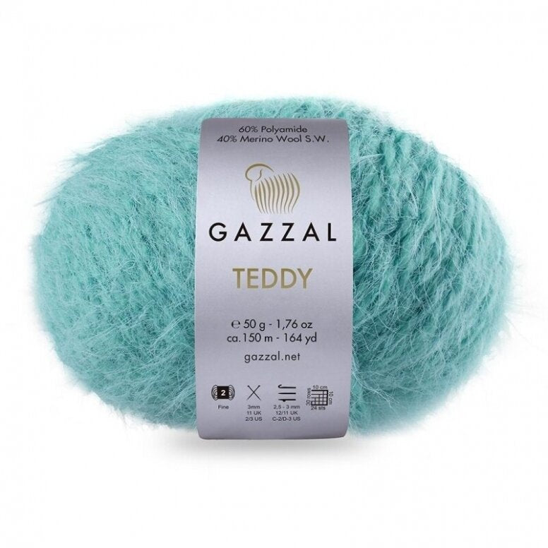 Gazzal Teddy 2 Aqua (6558)