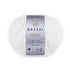 Gazzal Teddy 6564 Balta – buklė siūlai su merino vilna