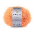 Gazzal Teddy 6544 Oranžinė – buklė siūlai su merino vilna