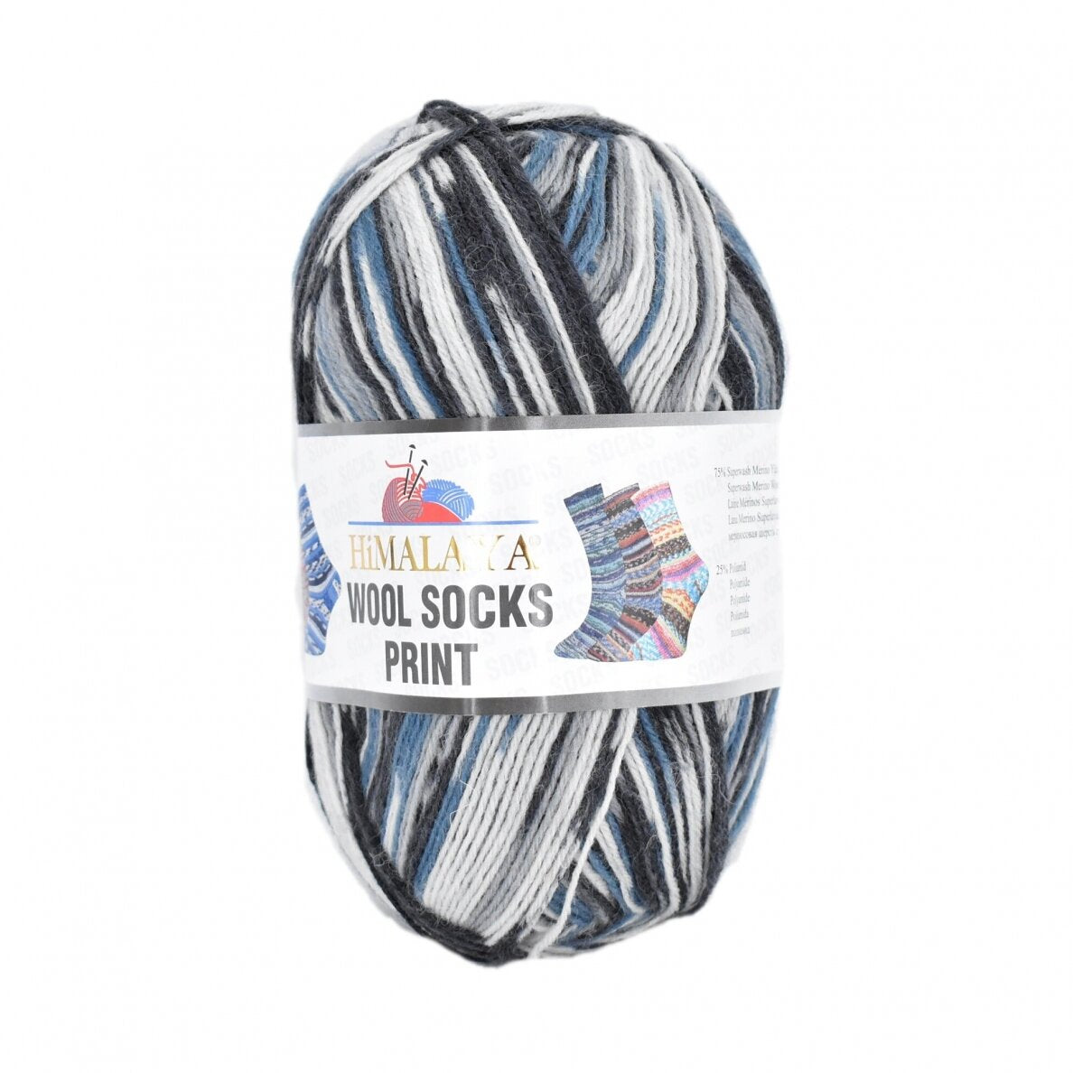 HiMALAYA Wool Socks PRINT