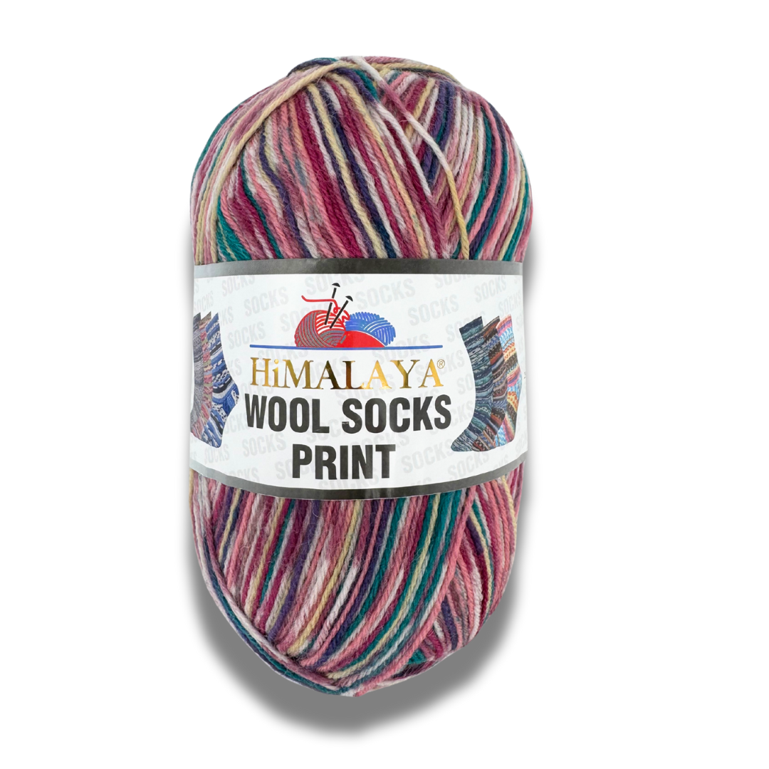 HiMALAYA Wool Socks PRINT