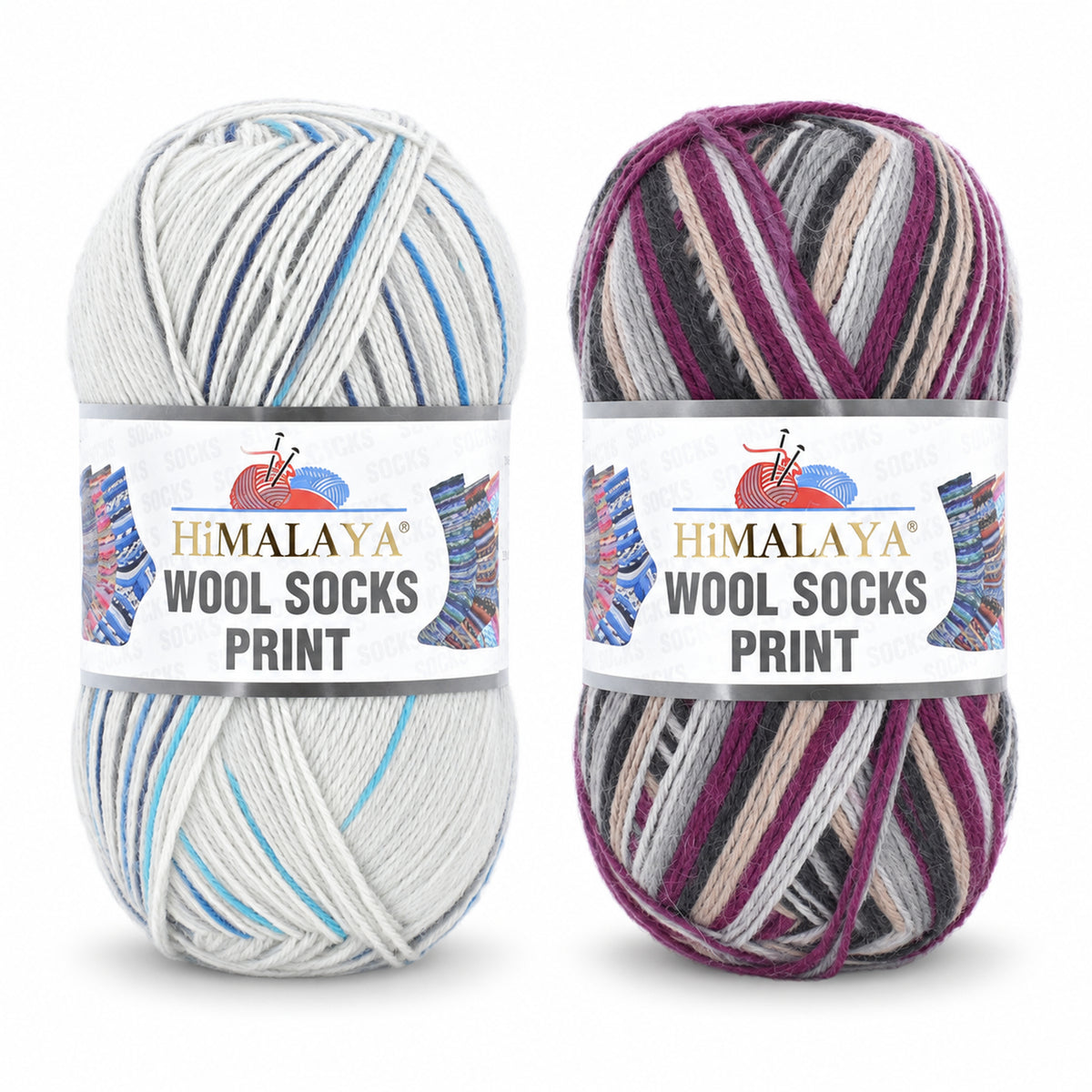 HiMALAYA Wool Socks PRINT