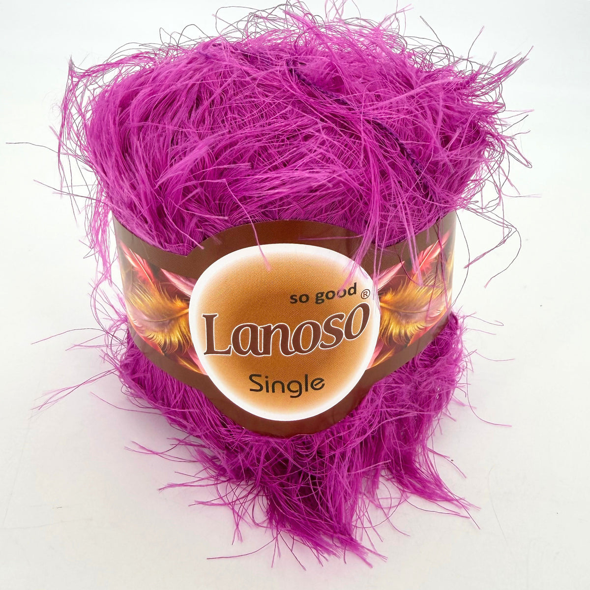 Lanoso Single 945 – long-hair faux fur yarn