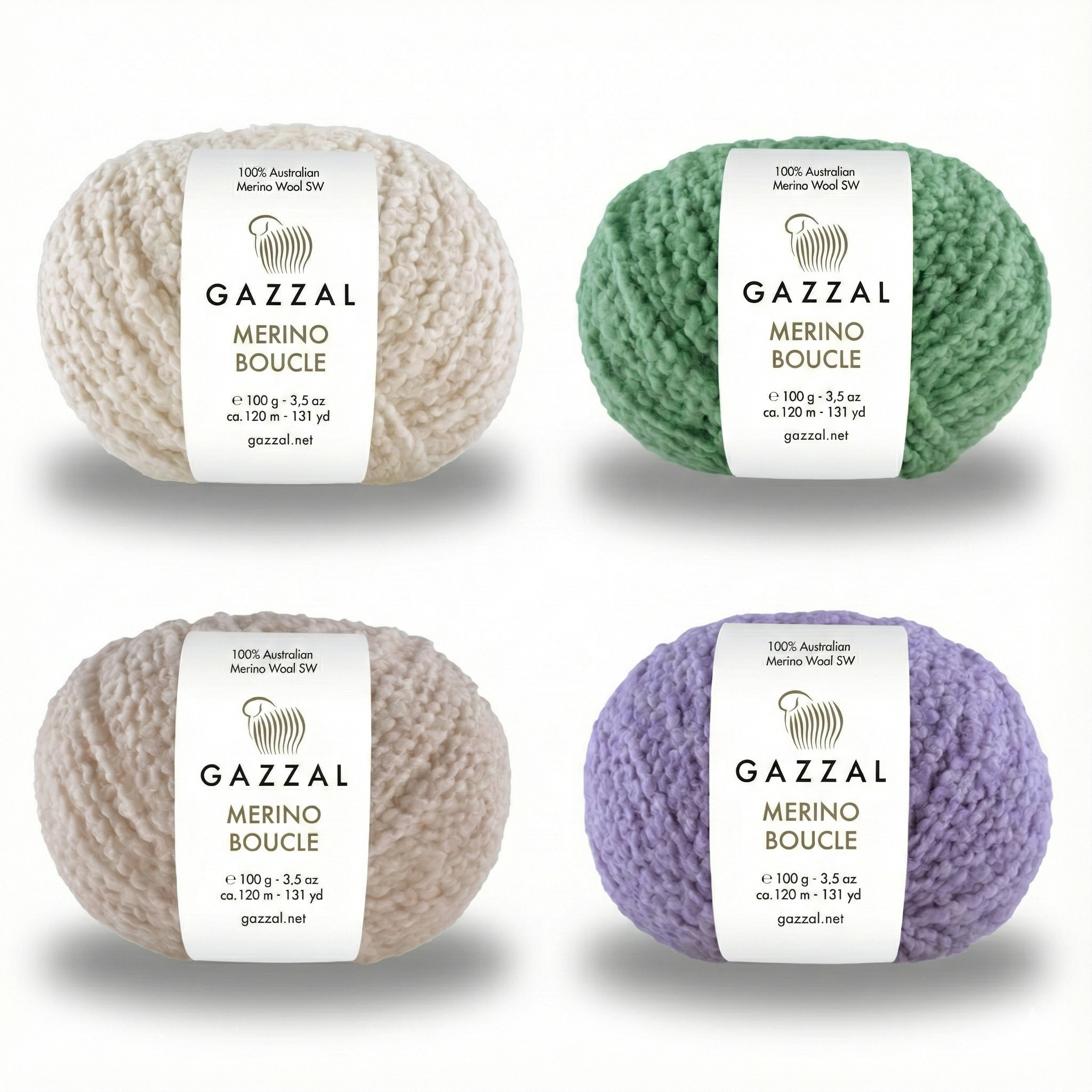 Threadart Gomitoli Cotone Puro Per Uncinetto - Taglia 3 E 10 - 6 Pezzi Assortiti 'Evelina' - 100% Cotone Mercerizzato