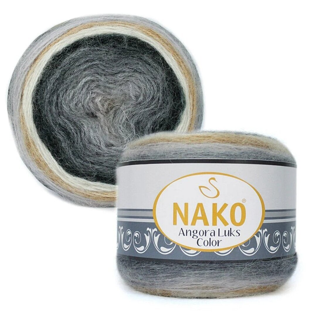 Nako Angora Luks Color
