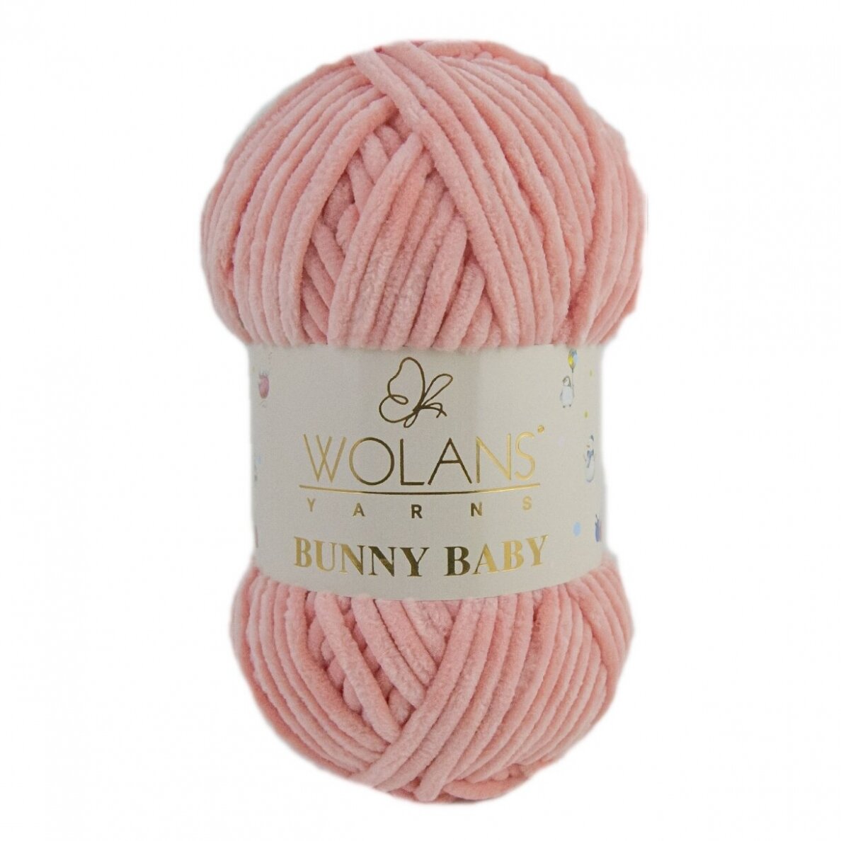 Wolans Bunny Baby 100-21 Dammrosa – chenillegarn
