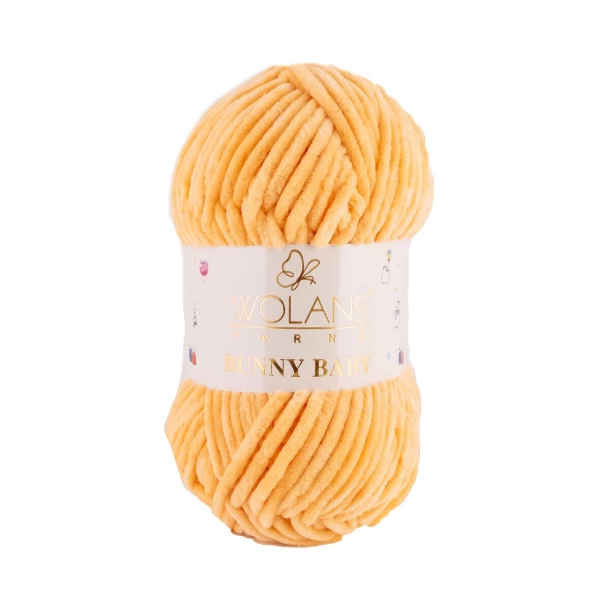Wolans Bunny Baby 100-43 Aprikos – chenillegarn