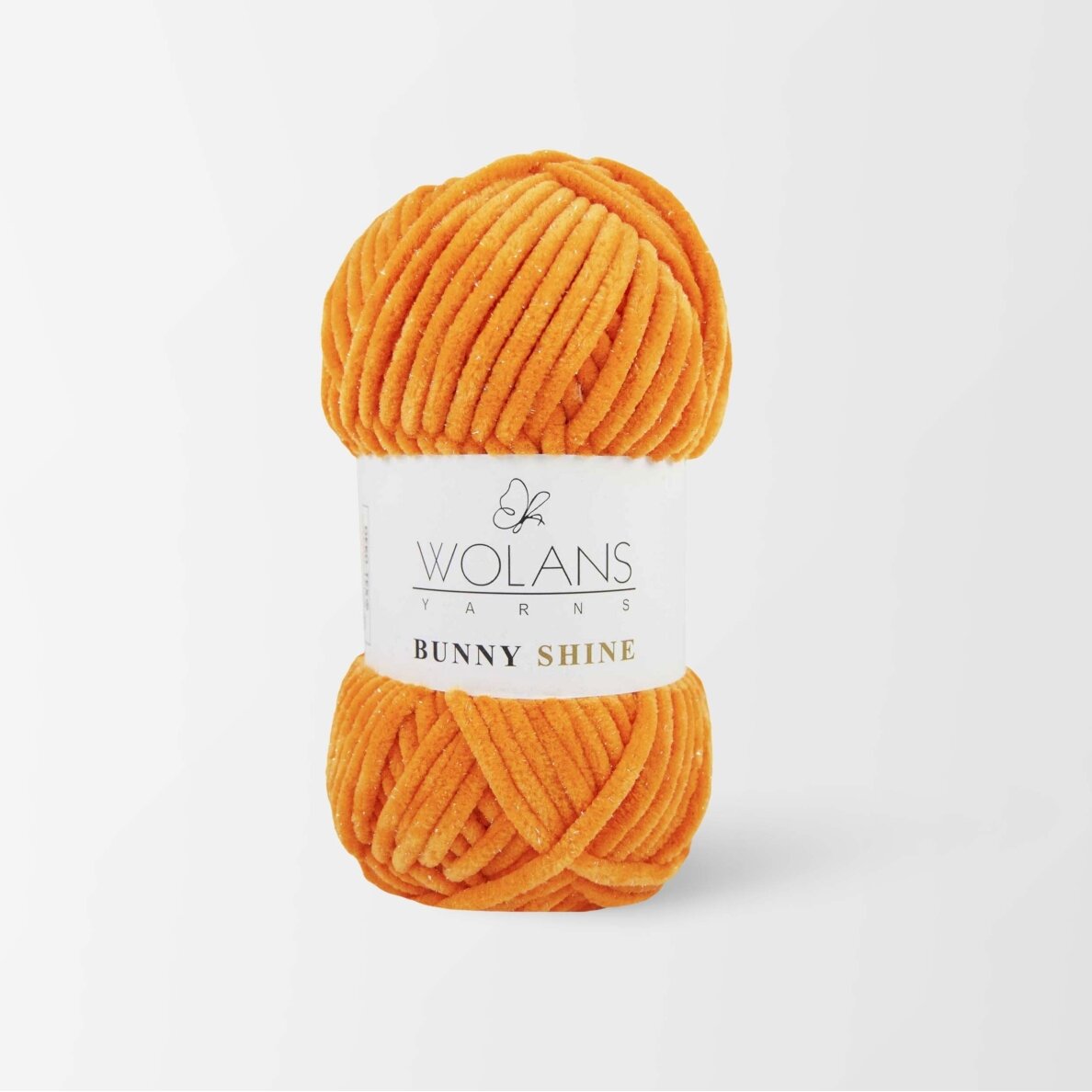 Wolans Bunny Shine | Plush Velvet Yarn with Metallic Sparkle