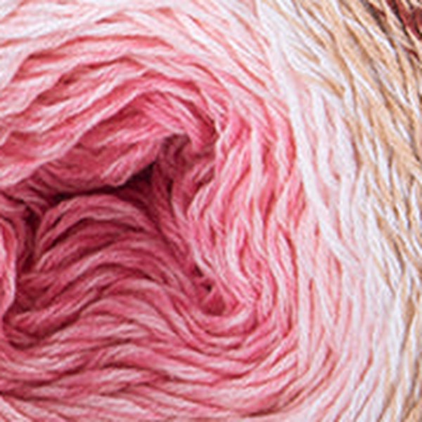 YarnArt Flowers Powder Pink & Ruby (319)