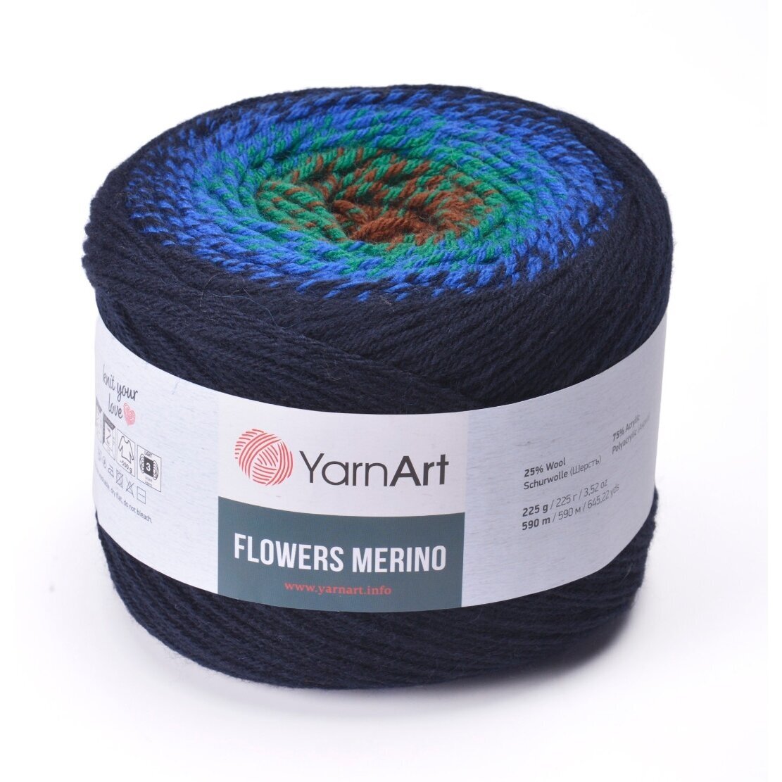 YarnArt Flowers Merino