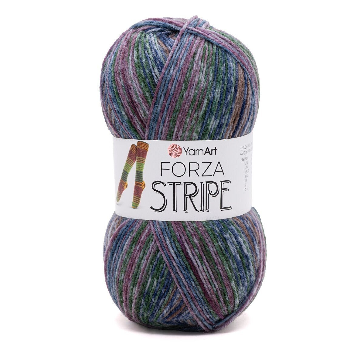 YarnArt Forza Stripe