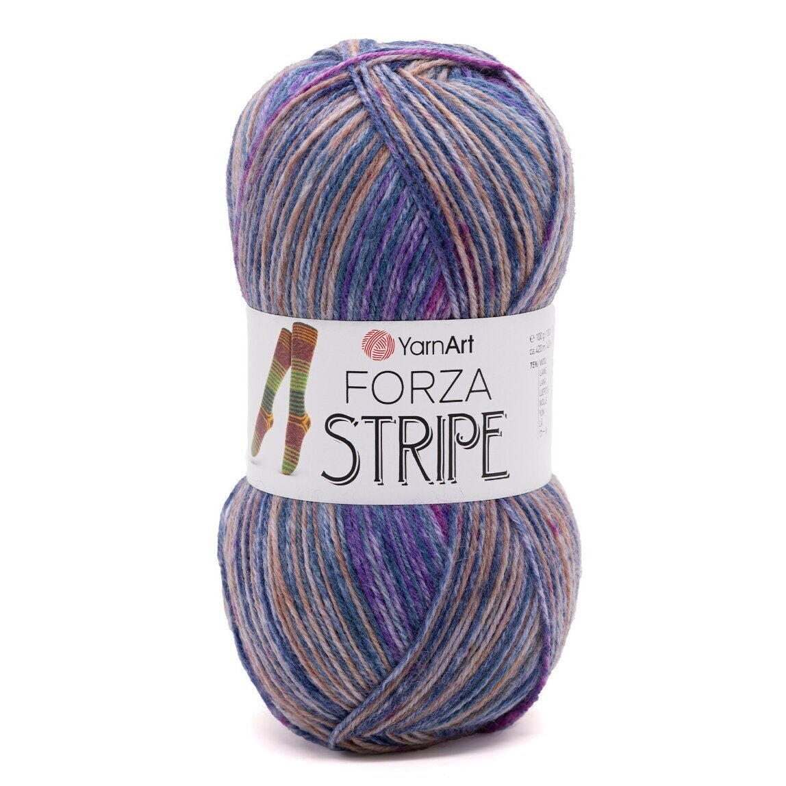 YarnArt Forza Stripe