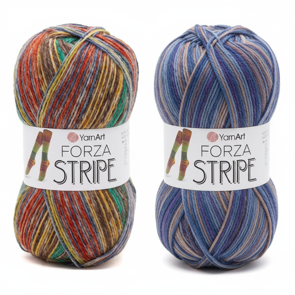YarnArt Forza Stripe - Full Frame