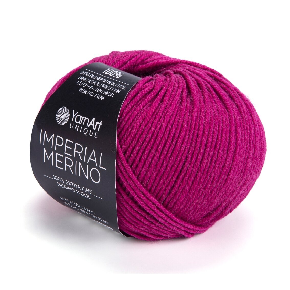 YarnArt Imperial Merino 3319 Magenta – filato merino extra fine