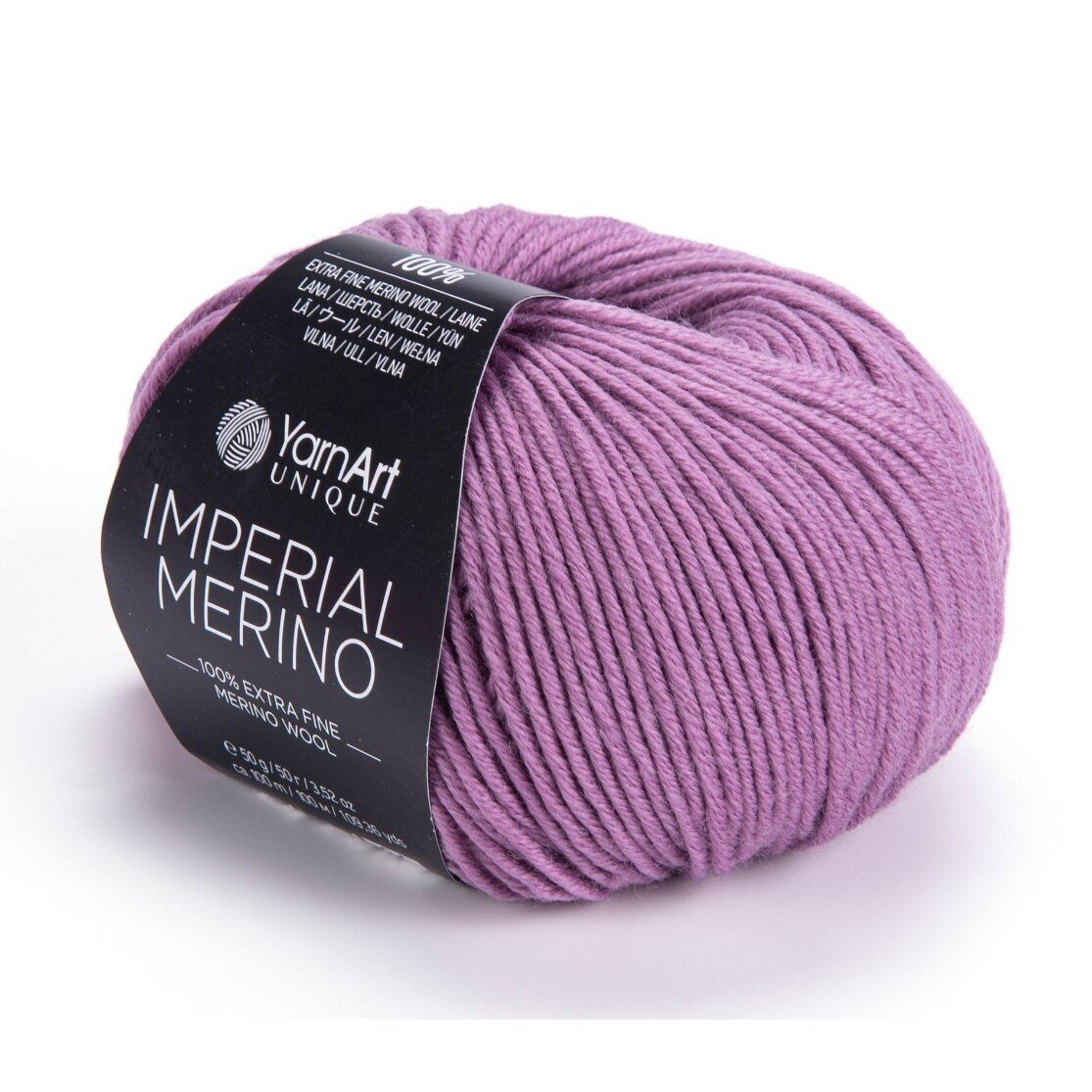 YarnArt Imperial Merino 3322 Malva – filato merino extra fine