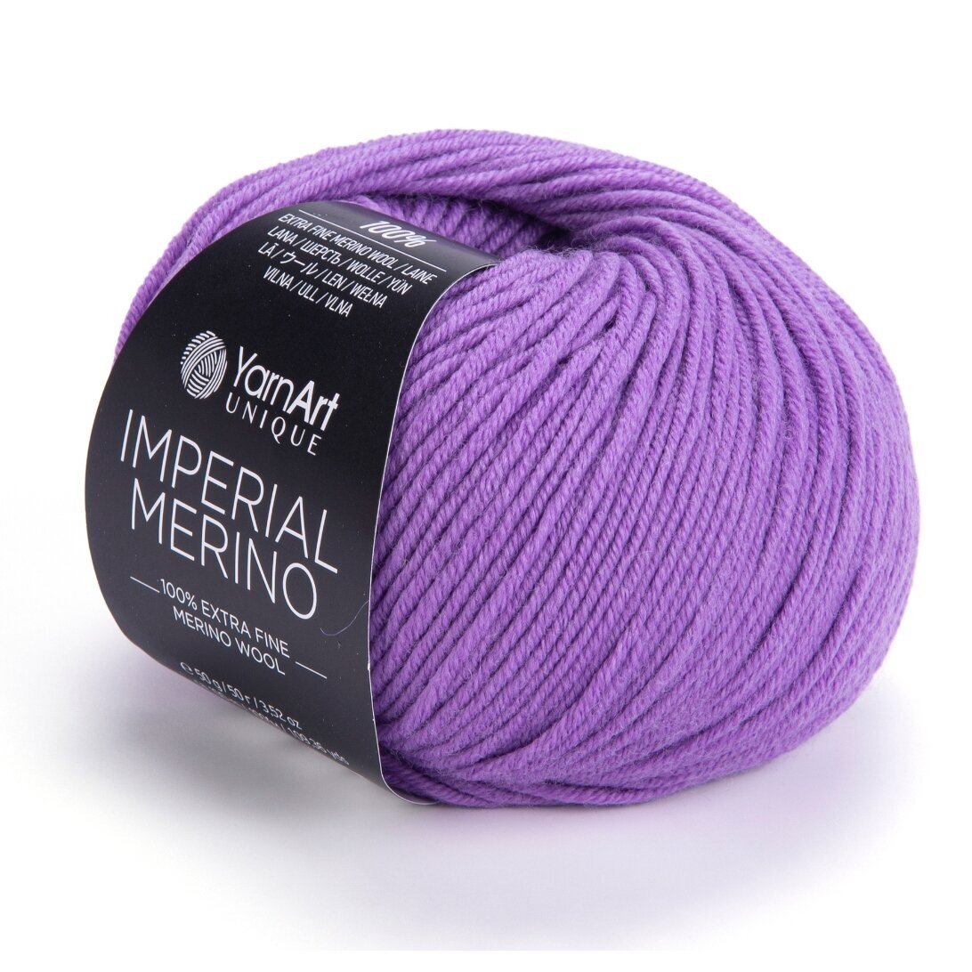 YarnArt Imperial Merino 3321 Viola – filato merino extra fine