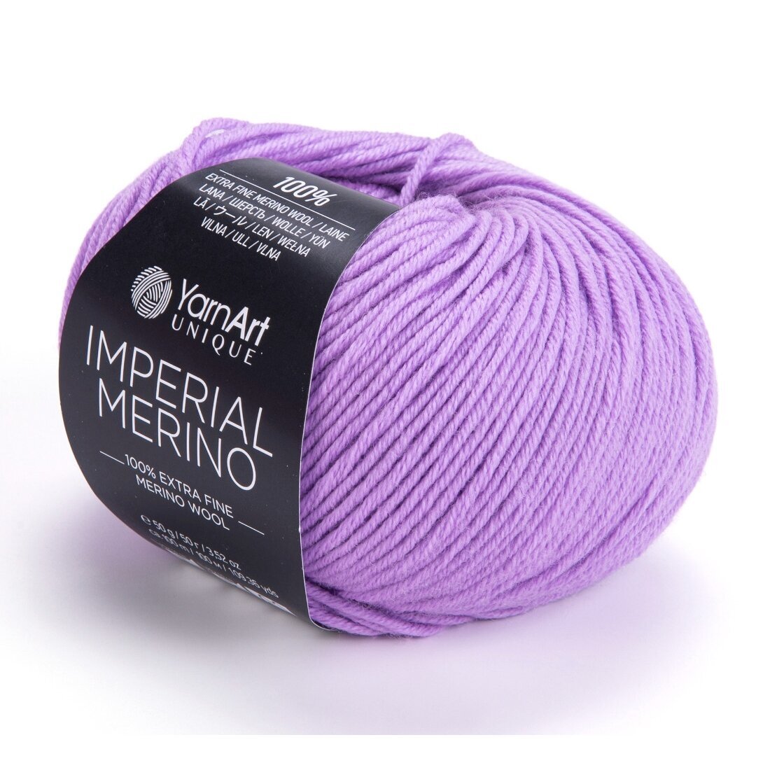 YarnArt Imperial Merino 3324 Glicine – filato merino extra fine