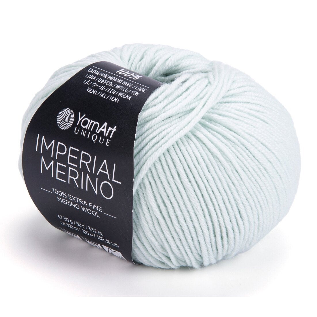 YarnArt Imperial Merino 3328 Azzurro ghiaccio – filato merino extra fine